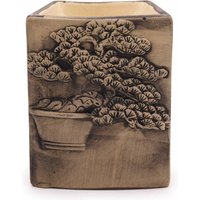 Hand Painted Bonsai Burner Slate