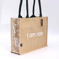 Hop Hare Jute Big Bag I am Rare