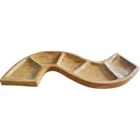 Snake Shaped Teak Bowl
