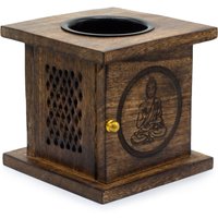 Large Mango Box Burner Buddha