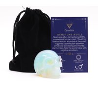 Gemstone Large Skull Opalite