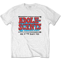 The Adolescents Kids Of The Black Hole T-Shirt in White | Size: 2XL