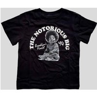 Biggie Smalls Toddler Baby Logo Tee in Black | Size: 4-5 Years