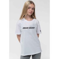 Billie Eilish Racer Logo T-Shirt in White | Size: 9-10 Years