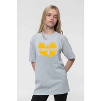 Wu Tang Clan Classic Logo T-Shirt in Grey | Size: 7-8 Years
