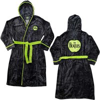 Beatles Apple Logo Bathrobe in Black | Size: Medium