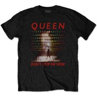 Queen Dont Stop Me Now T-Shirt in Black | Size: Medium