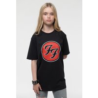 Foo Fighters FF Band Logo T-Shirt in Black | Size: 1-2 Years