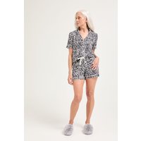 Pretty You London Women's Bamboo Shirt & Short Set | Size: 10