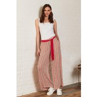 Striped Viscose Trousers