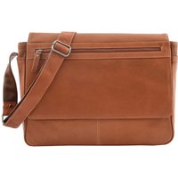 Real Cross Body Bag Messenger Organiser Satchel Cheriton Tan