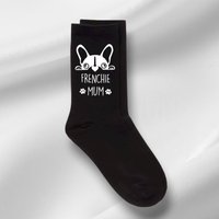 60 SECOND MAKEOVER Women's Frenchie Mum Black Socks