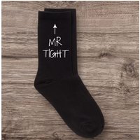 60 SECOND MAKEOVER Men's Mr Tight Black Calf Socks