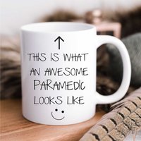 60 SECOND MAKEOVER This Is What An Awesome Paramedic Looks Like V2 Mug in White