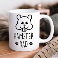 60 SECOND MAKEOVER Men's Hamster Dad Mug Pet Present Fathers Day Christmas Birthday in White