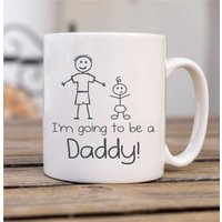 60 SECOND MAKEOVER Men's I'm Going to be a Daddy Mug in White