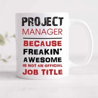 60 SECOND MAKEOVER Project Manager Mug in White