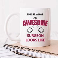 60 SECOND MAKEOVER This Is What An Awesome Surgeon Looks Like Mug in White