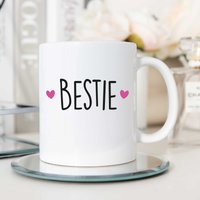60 SECOND MAKEOVER Women's Bestie Mug in White