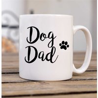 60 SECOND MAKEOVER Men's Dog Dad Mug in White