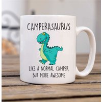 60 SECOND MAKEOVER Campersaurus Mug in White