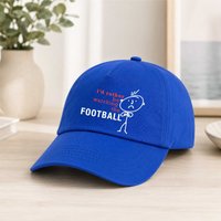 Id Rather Be Watching Football Cap