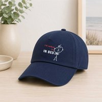 Id Rather Be Bed Cap