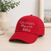 Grandpa King BBQ Cap