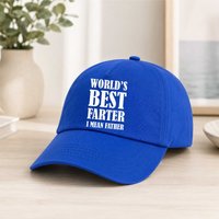 Worlds Best Farter I Mean Father Baseball Cap