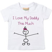 60 SECOND MAKEOVER Boy's I Love My Mummy This Much Boys T-Shirt in White | Size: 12-18 m