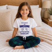 Awesome Little Sister Pyjamas Trouser Bottoms Pyjama Set