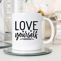 60 SECOND MAKEOVER Love Yourself Mug in White