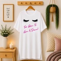 Lashes Too Glam To Give Damn Nightie