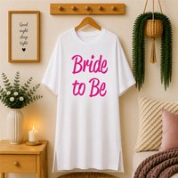 60 SECOND MAKEOVER Women's Bride To Be Nightie in White | Size: Small