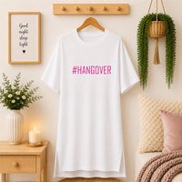 60 SECOND MAKEOVER Women's #Hangover Nightie in White | Size: Small
