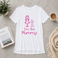 60 SECOND MAKEOVER Women's I'm The Mummy Nightie in White | Size: Medium