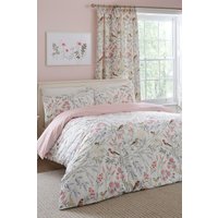 Dreams & Drapes 'Caraway' Reversible Duvet Cover Set in Pink | Size: Single