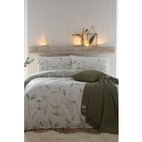 Drift Home 'Eliza' Duvet Cover Set in Green | Size: King