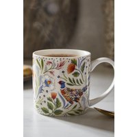 Ulster Weavers 'Blackthorn' Animal Print New Bone China Mug in Beige