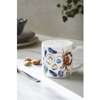 Ulster Weavers 'Shellfish' Animal Print New Bone China Mug in Green