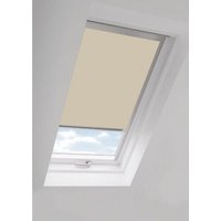 New Edge Blinds Grace Cream Thermal out Skylight Roller Blinds (Velux Roof Windows G Codes) | Size: 408