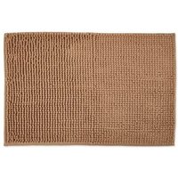 New Edge Blinds Marlow Collection Soft Touch Non-Slip Bathroom Rug in Brown | Size: 60 cm x 45 cm