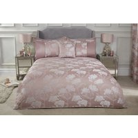 New Edge Blinds English Garden Duvet Set in Pink | Size: Super King