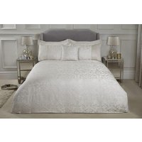 New Edge Blinds Harrow Duvet Set in Cream | Size: Super King