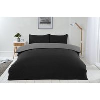 New Edge Blinds Brights Reversible Duvet in Black | Size: Single