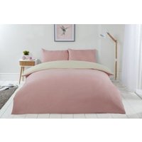 New Edge Blinds Brights Reversible Duvet in Cream | Size: Single
