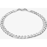 Sterling Flat Curb Bracelet 20cm 8.23.6363 cm