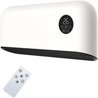 MYLEK Digital Electric Ceramic Over Door Fan Heater Air Curtain 2kW White