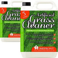 Homefront Artificial Grass Cleaner - Cleans & Sanitises - Fresh Grass 10L in Clear
