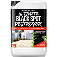 ProKleen Ultimate Black Spot Remover Destroyer Patio Cleaner 1 x 5L in Clear